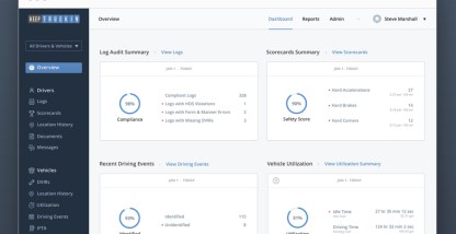 The New and Improved KeepTruckin Dashboard for Fleets