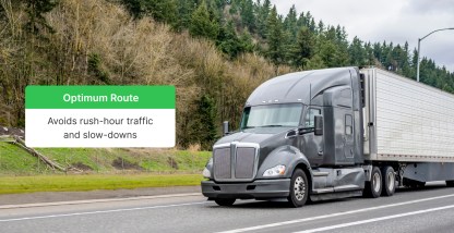 The impact of autonomous trucking on logistics.