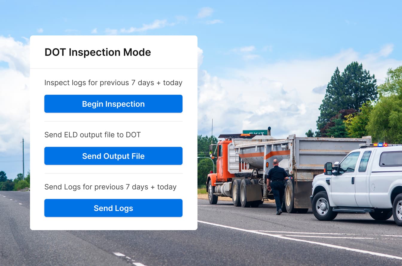 DOT Inspection Mode