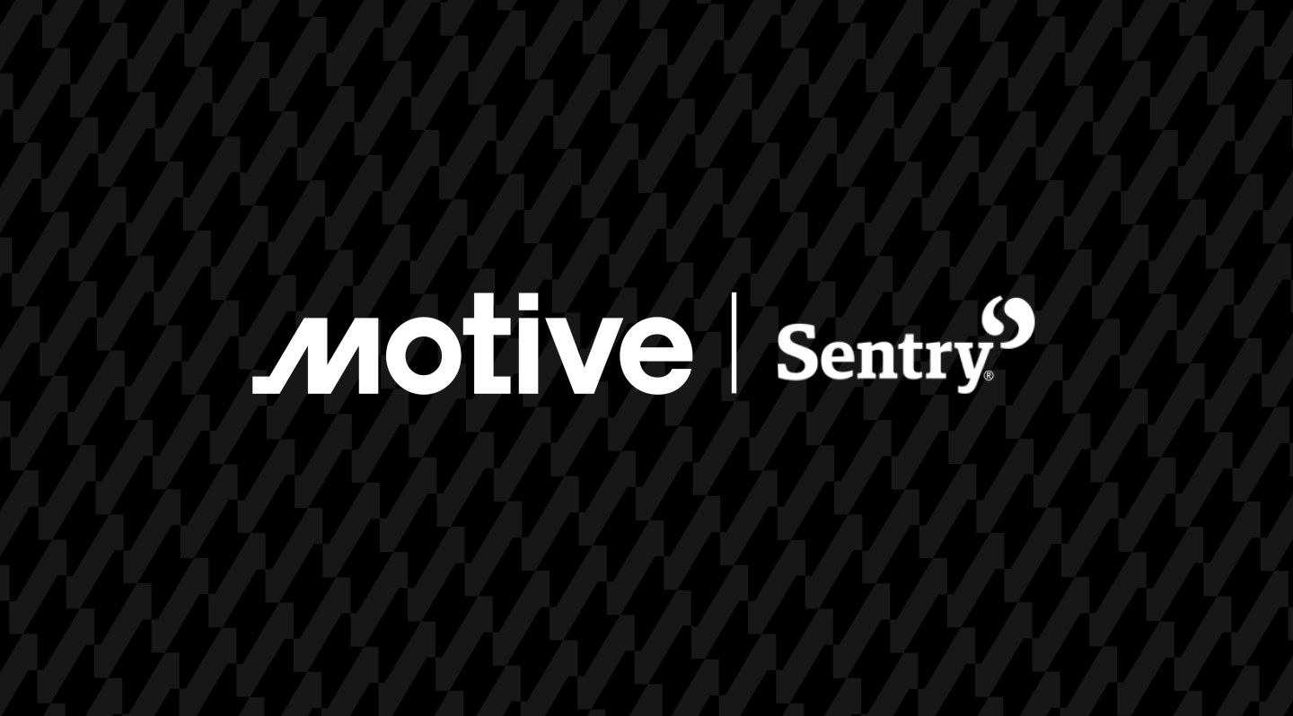 Sentry and Motive partnership promotes safer driving habits, aims to cut transportation industry costs.