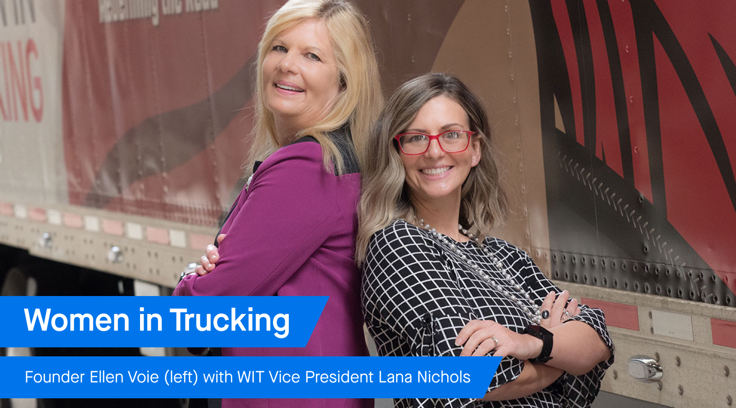 Women in Trucking and Motive honor moms on the road.