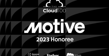 Motive named to the 2023 Forbes Cloud 100 for sixth consecutive year.