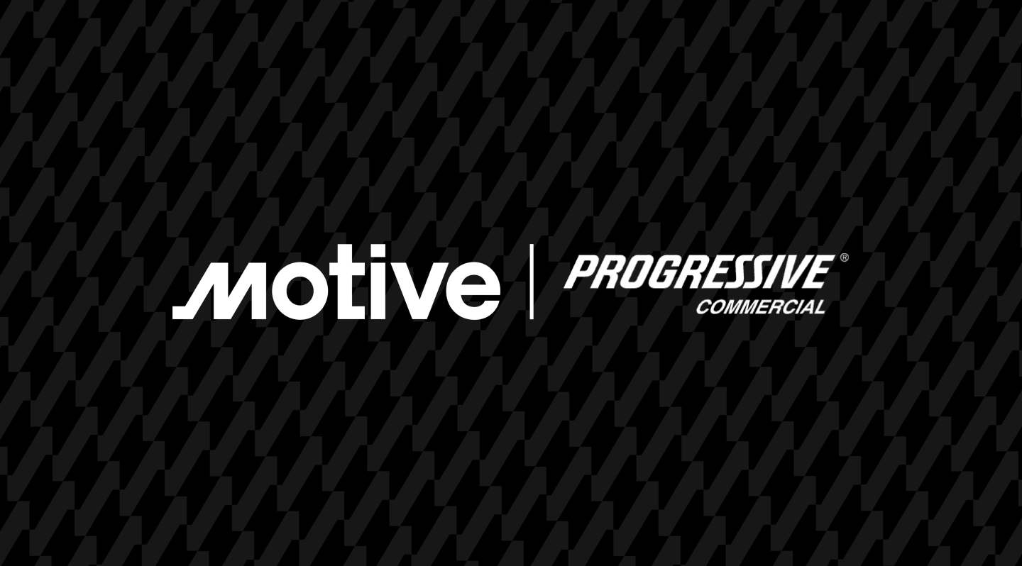 Motive partners with Progressive® Commercial to increase safety and decrease insurance premiums by adding the Motive Driver Safety solution
