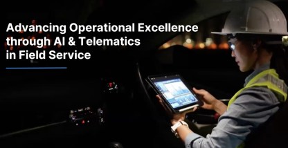 How to advance field service operational excellence through AI & telematics.