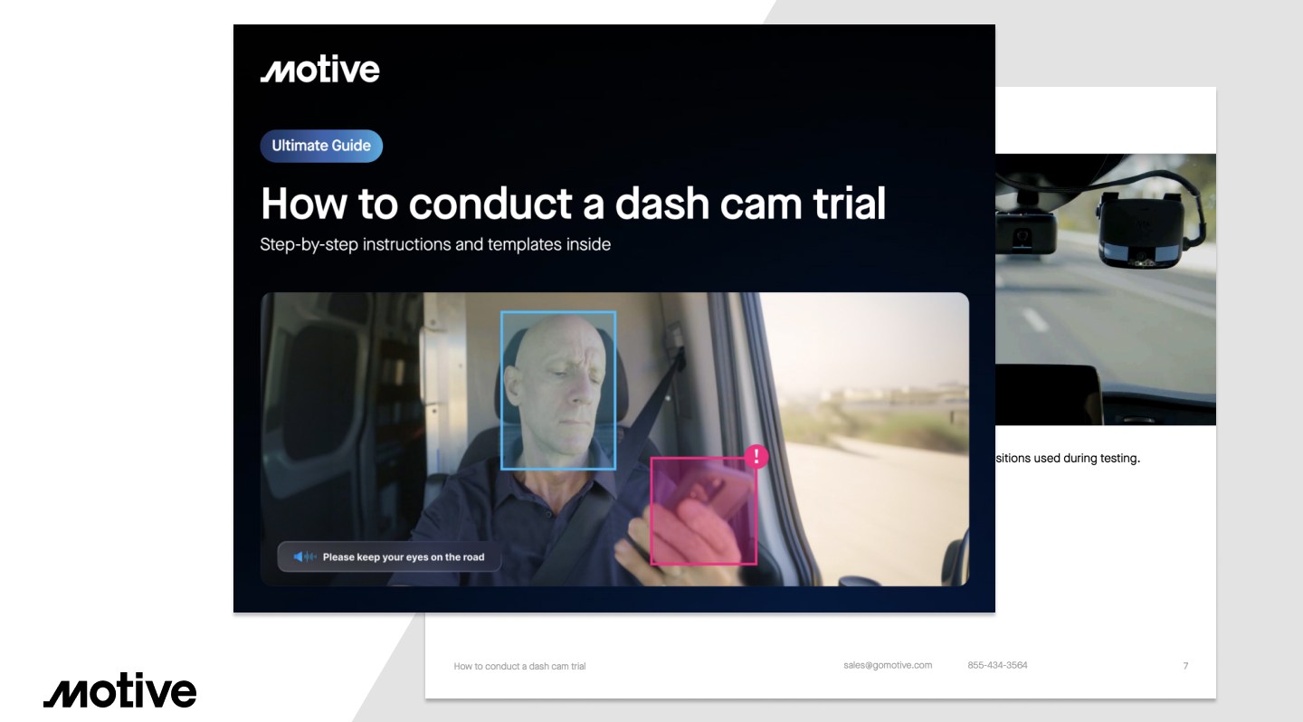 Why you need to trial your AI dash cam – and how to do it in 5 steps.