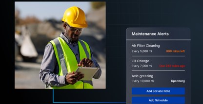 Effortlessly sync your fleet data with AssetWorks for proactive maintenance