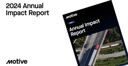 A look at Motive’s 2024 Impact Report: A year of progress and continued commitment.