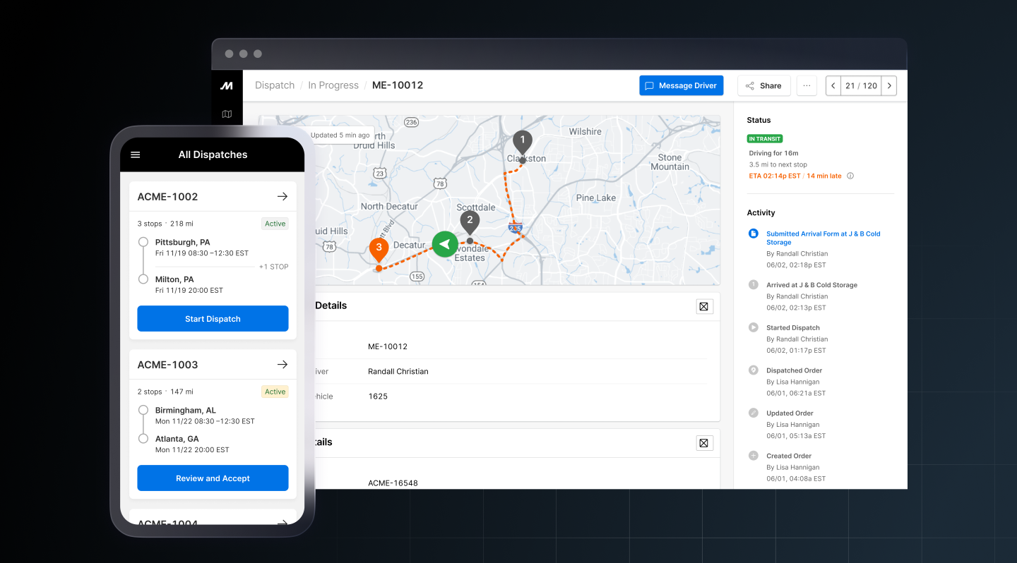 How Motive Dispatch empowers dispatchers to excel.