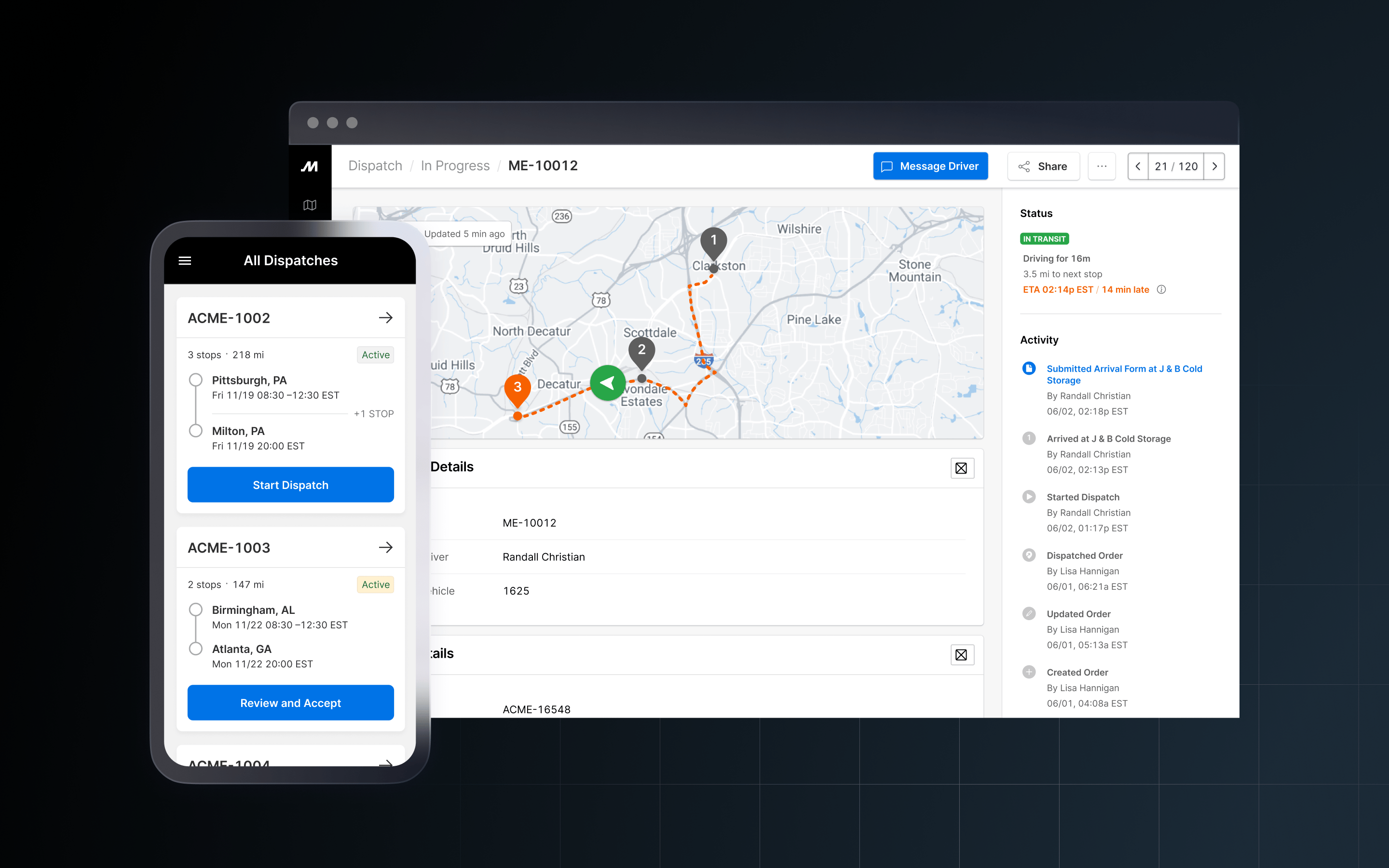 Empowering Fleet Dispatchers to Excel with Motive Dispatch