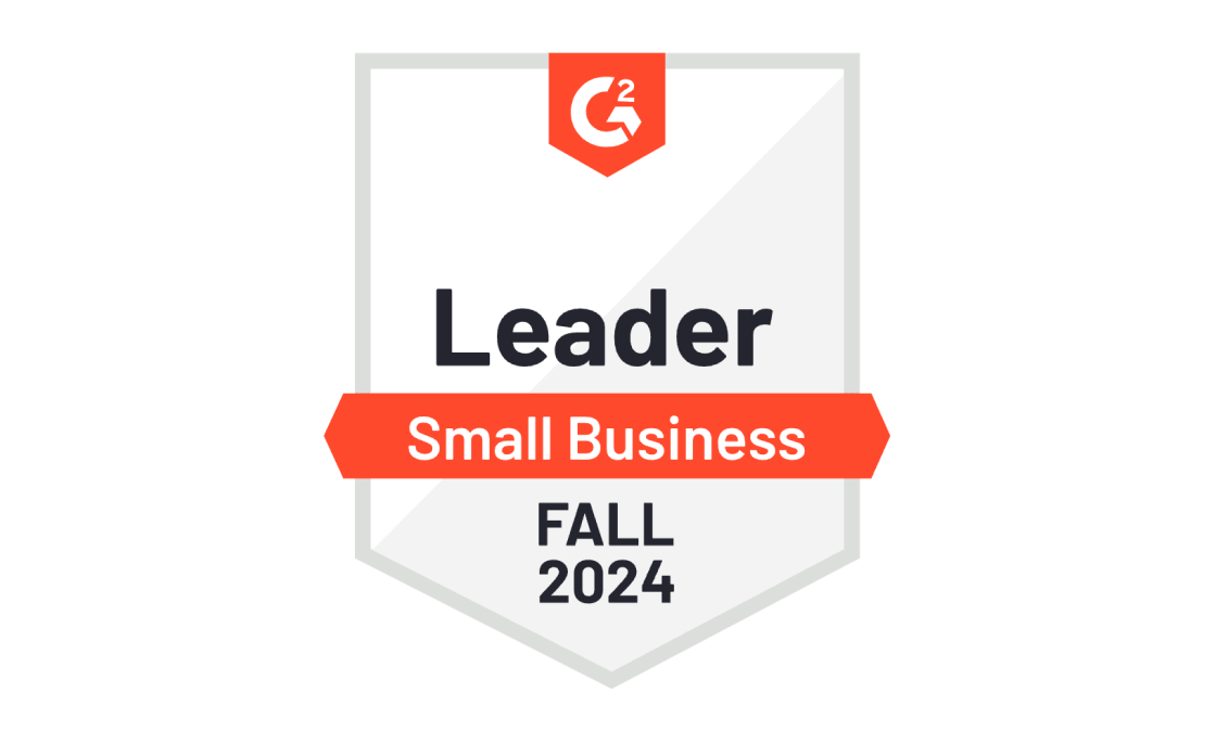 G2 Leader for Small Business - Fall 2024