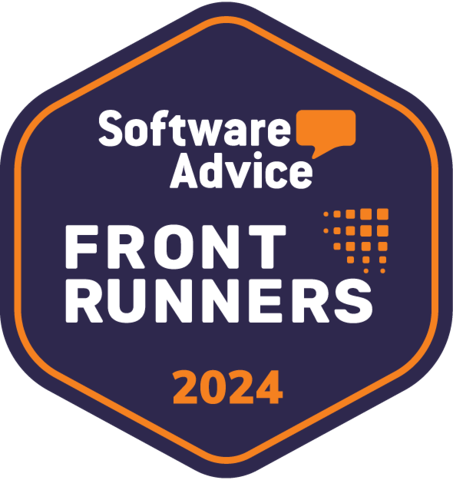 Motive Software Advice Front Runner 2024 Badge & Review