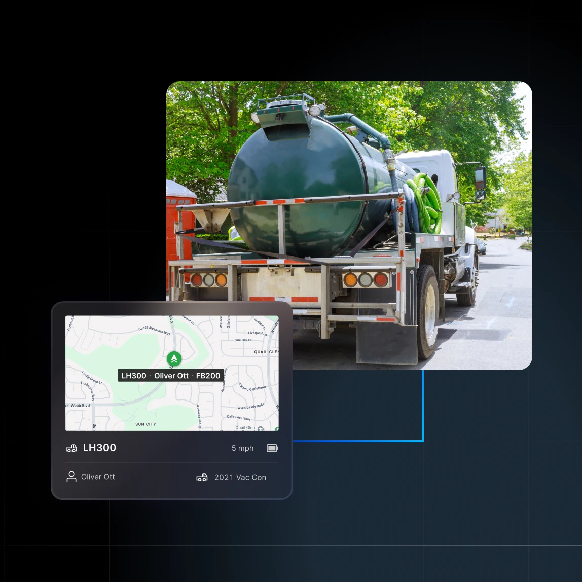 utility fleet telematics view in motive app