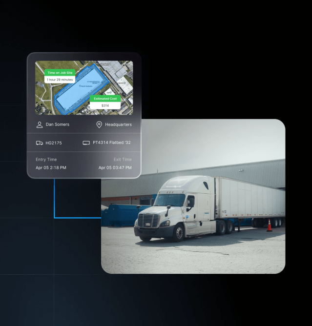 gps location tracker of fleet assets in real time