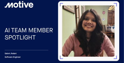 AI Team Member Spotlight: Saloni Jhalani on Building AI that Makes Roads Safer.