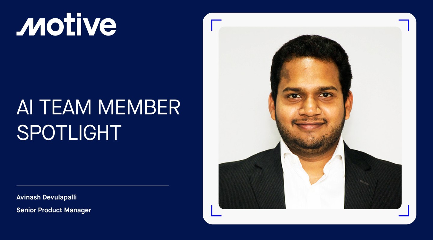 AI Team Member Spotlight: Avinash Devulapalli