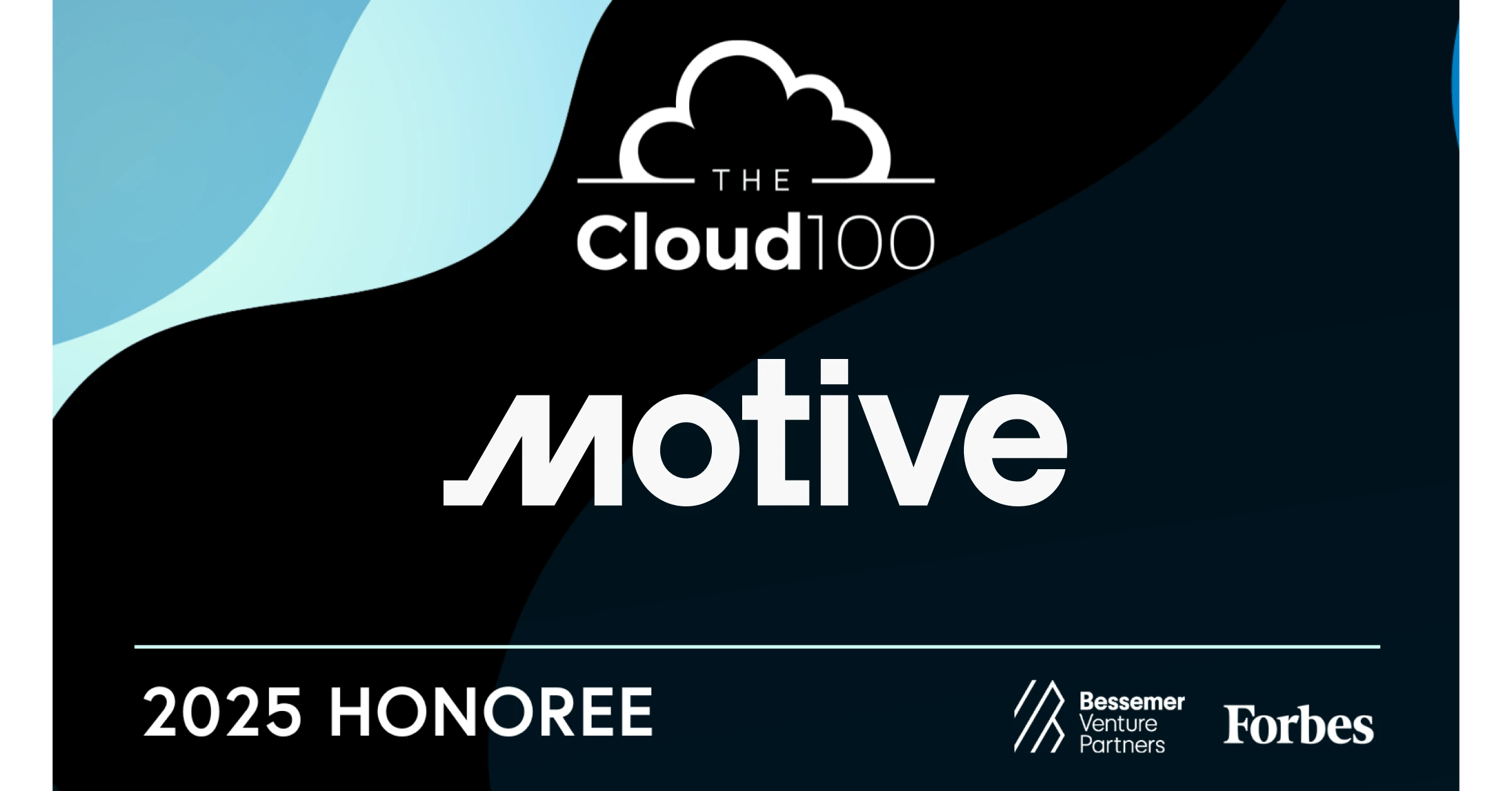 Motive Named to 2025 Forbes Cloud 100 List of Top Private Cloud Companies