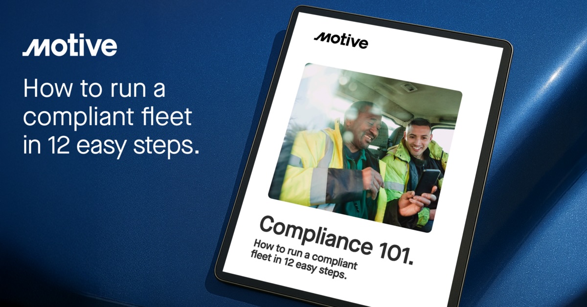 12 steps to running a compliant oil and gas fleet.