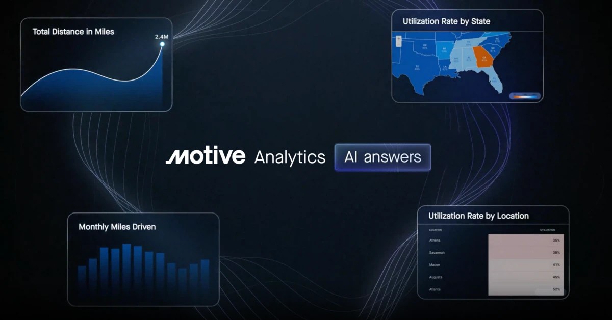 Ask a question. Get instant insights with Motive Analytics – AI answers.