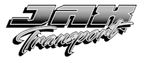 JAX Transport black & white logo
