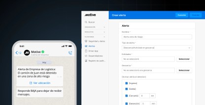Presentamos las alertas de zonas de riesgo basadas en geocercas, una protección proactiva para tu flota.
