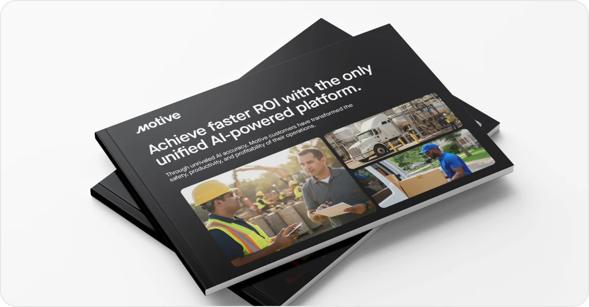 achieve faster ROI with the only AI powered platform-motive