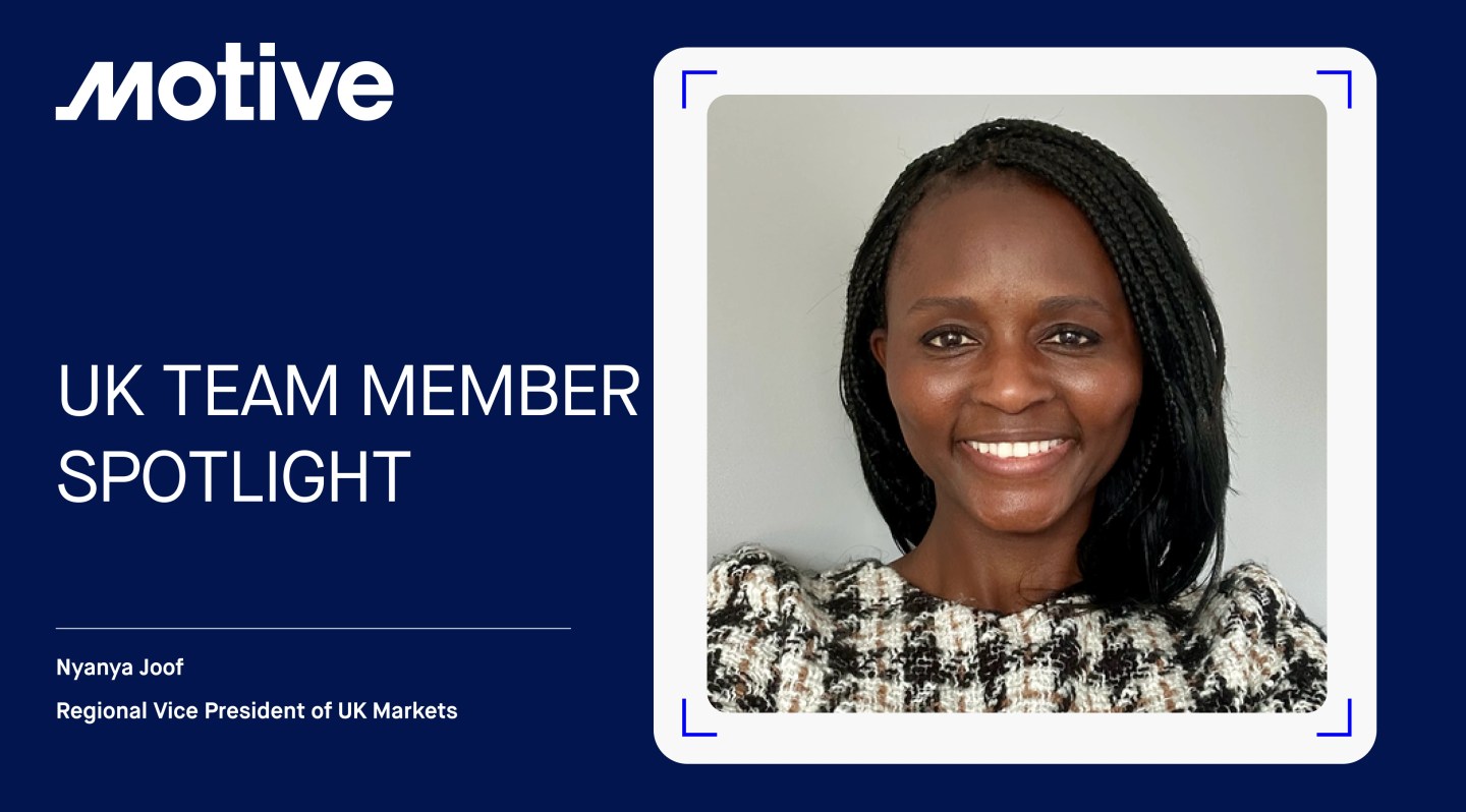 Team Member Spotlight: Nyanya Joof, Regional Vice President, UK Markets.