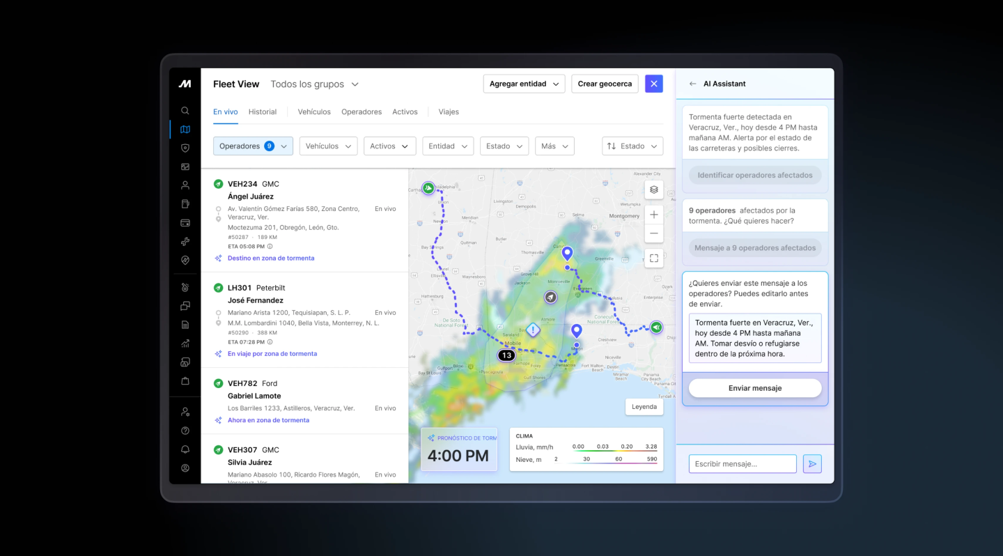 Motive apoya a las flotas mexicanas en el cumplimiento de las nuevas normas de seguridad para el transporte de combustible.