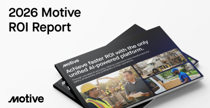 Motive Study Reveals Worker Safety and Rising Costs Are Top Issues Facing Physical Operations Leaders