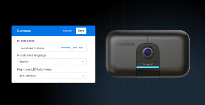 Customize your AI Dashcam experience to meet your unique needs.