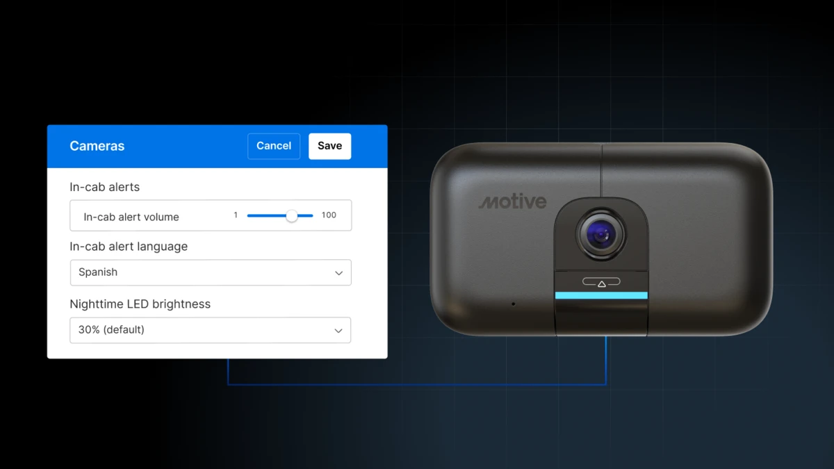 Customize your AI Dashcam experience to meet your unique needs.