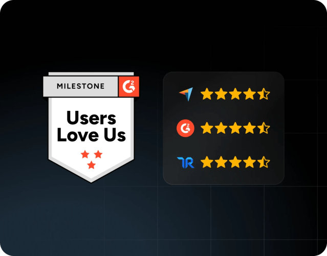 motive customer ratings high in capterra, g2, and trust radius