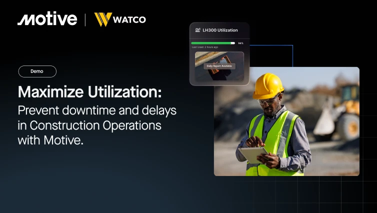 Prevent downtime and delays in construction operations.
