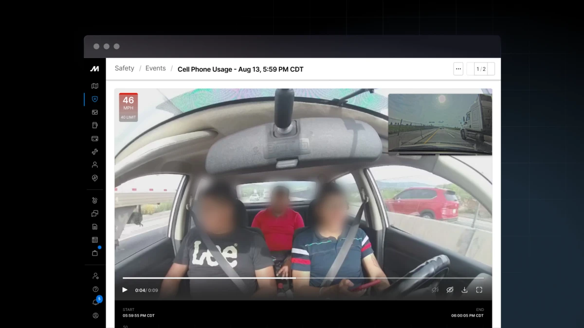 Enhanced security for safety event video on the Motive platform.