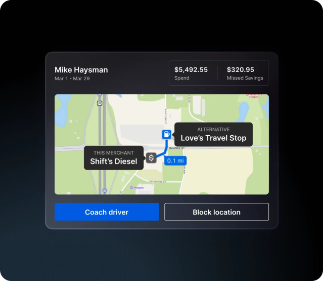fuel savings coaching