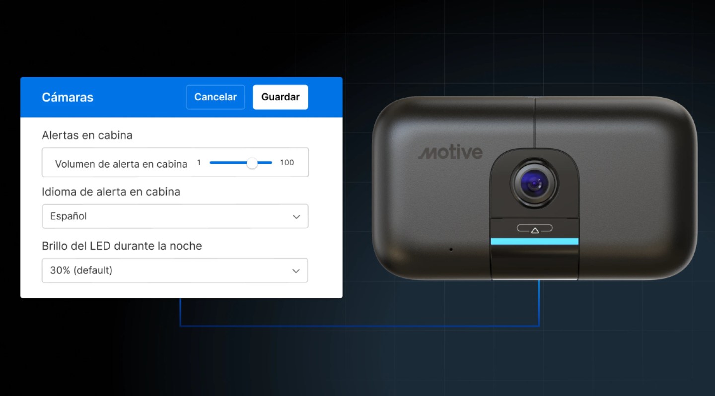 Personaliza tu experiencia con la IA Dashcam según tus necesidades específicas.
