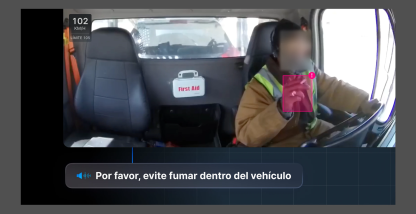 Reduce las distracciones y garantiza el cumplimiento con la Detección de Fumadores impulsada por IA.