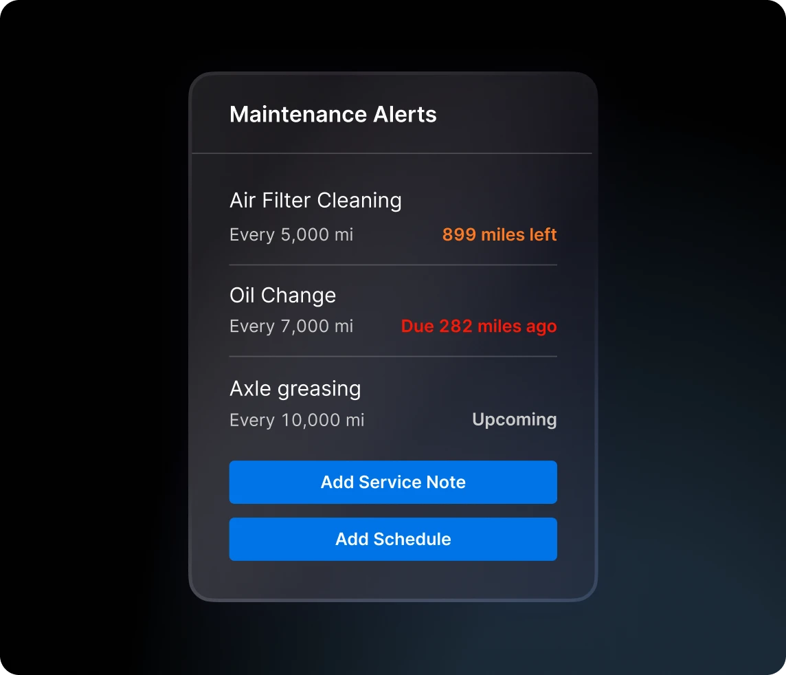 preventative maintenance 2x