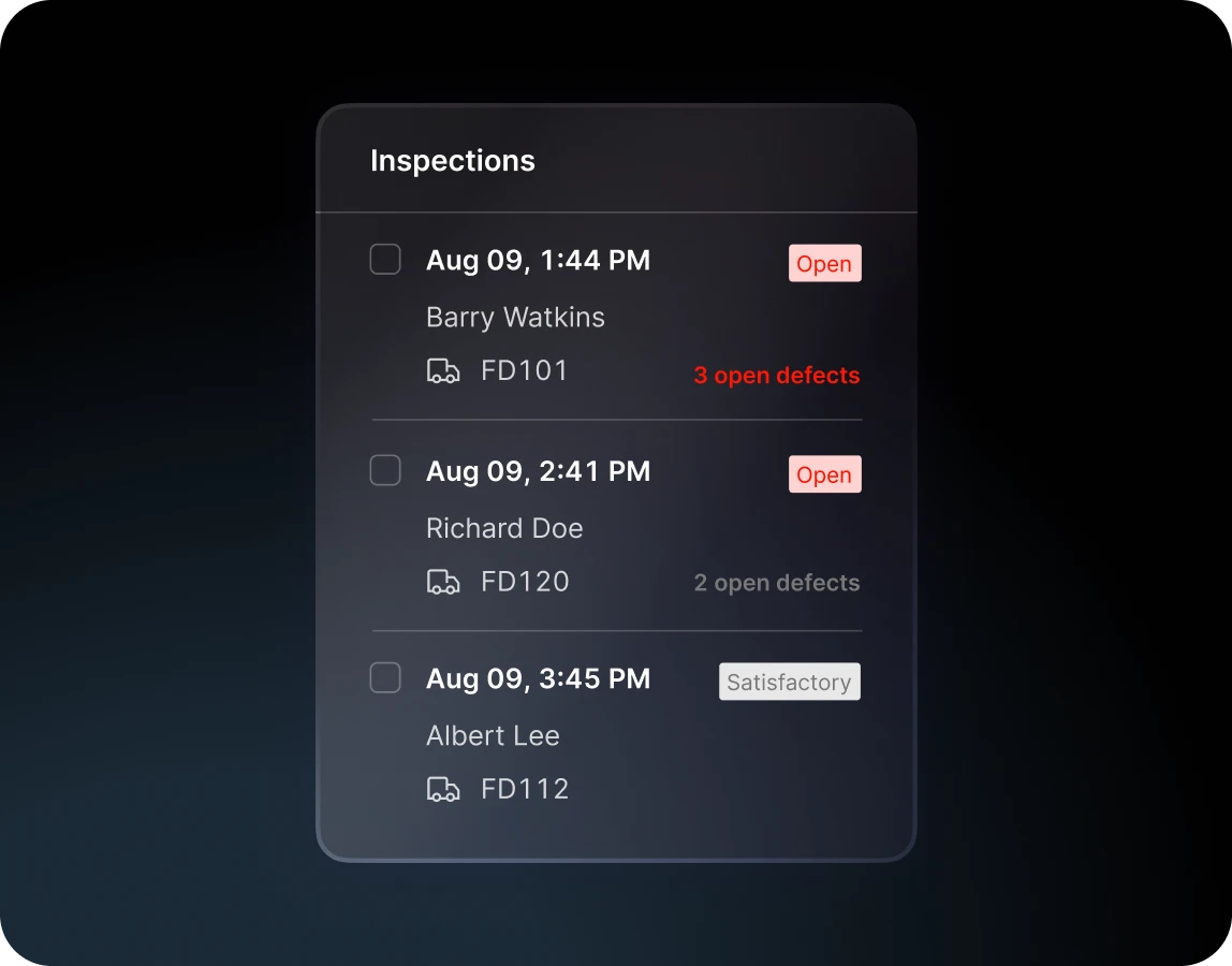 truck inspection history 2x