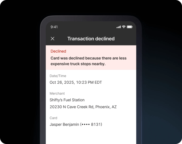 AI powered merchant controls