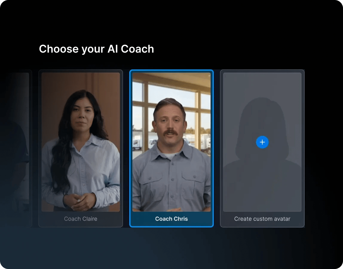 choose your AI coach