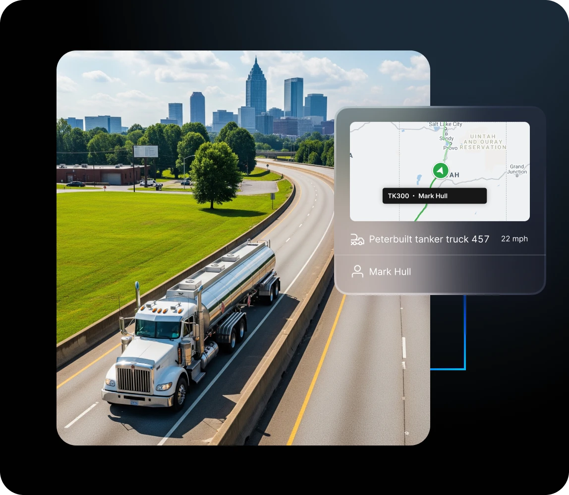 oil and gas fleet telematics and gps fleet tracking in motive