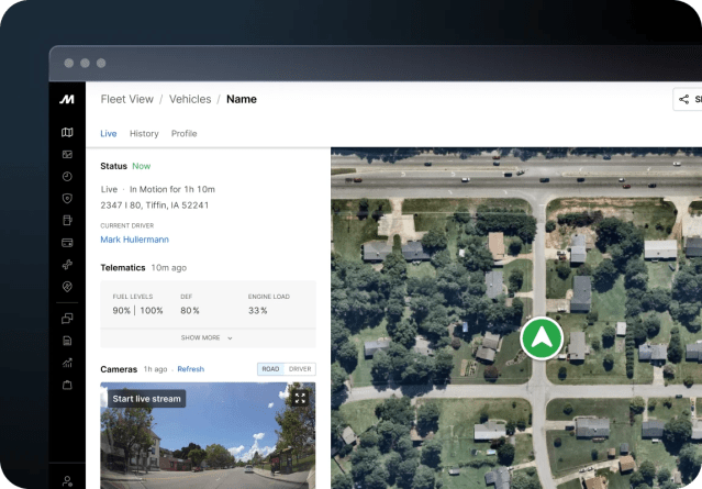 fleet view motive dashboard