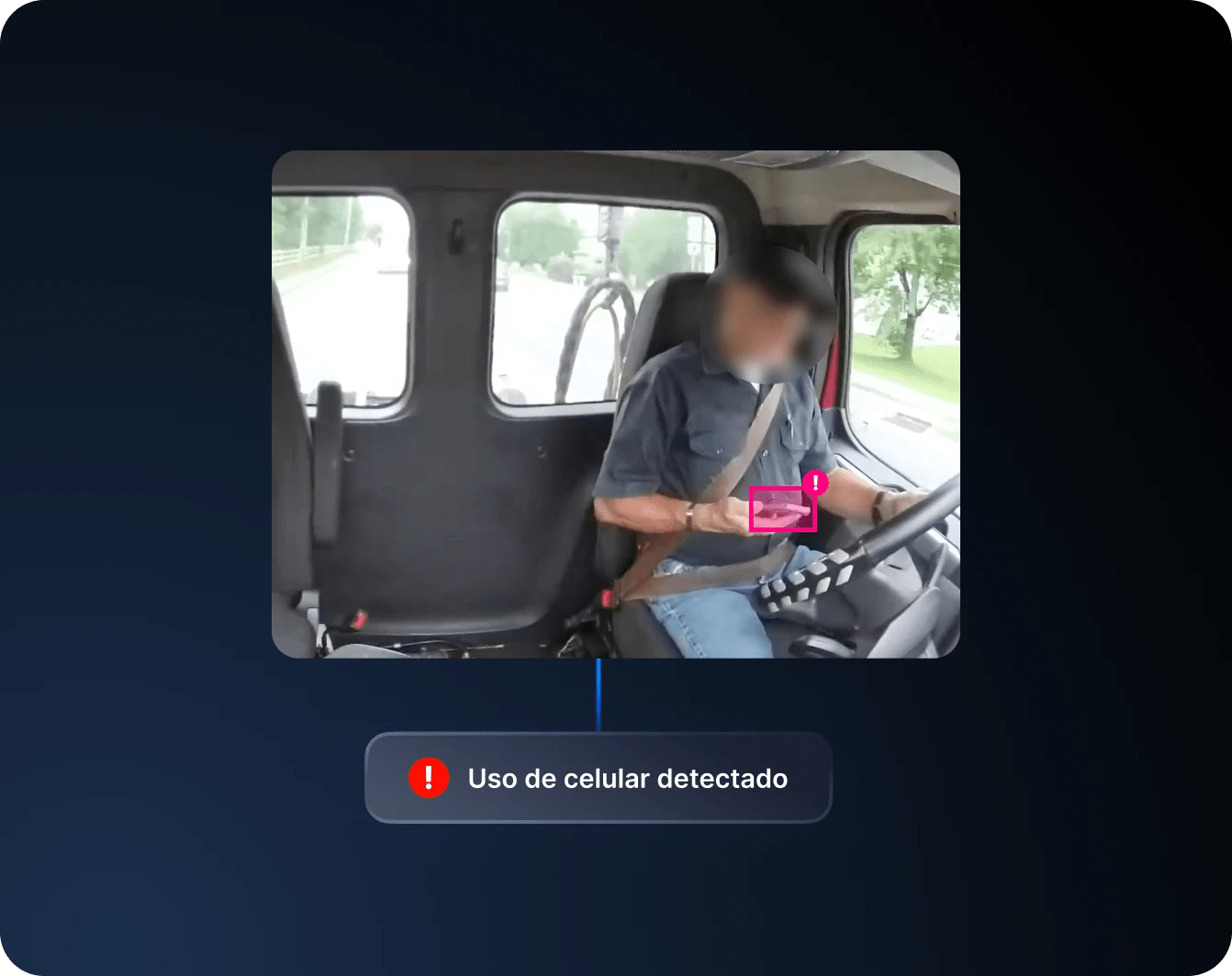 ia dashcam de motive detecta el comportamiento peligroso