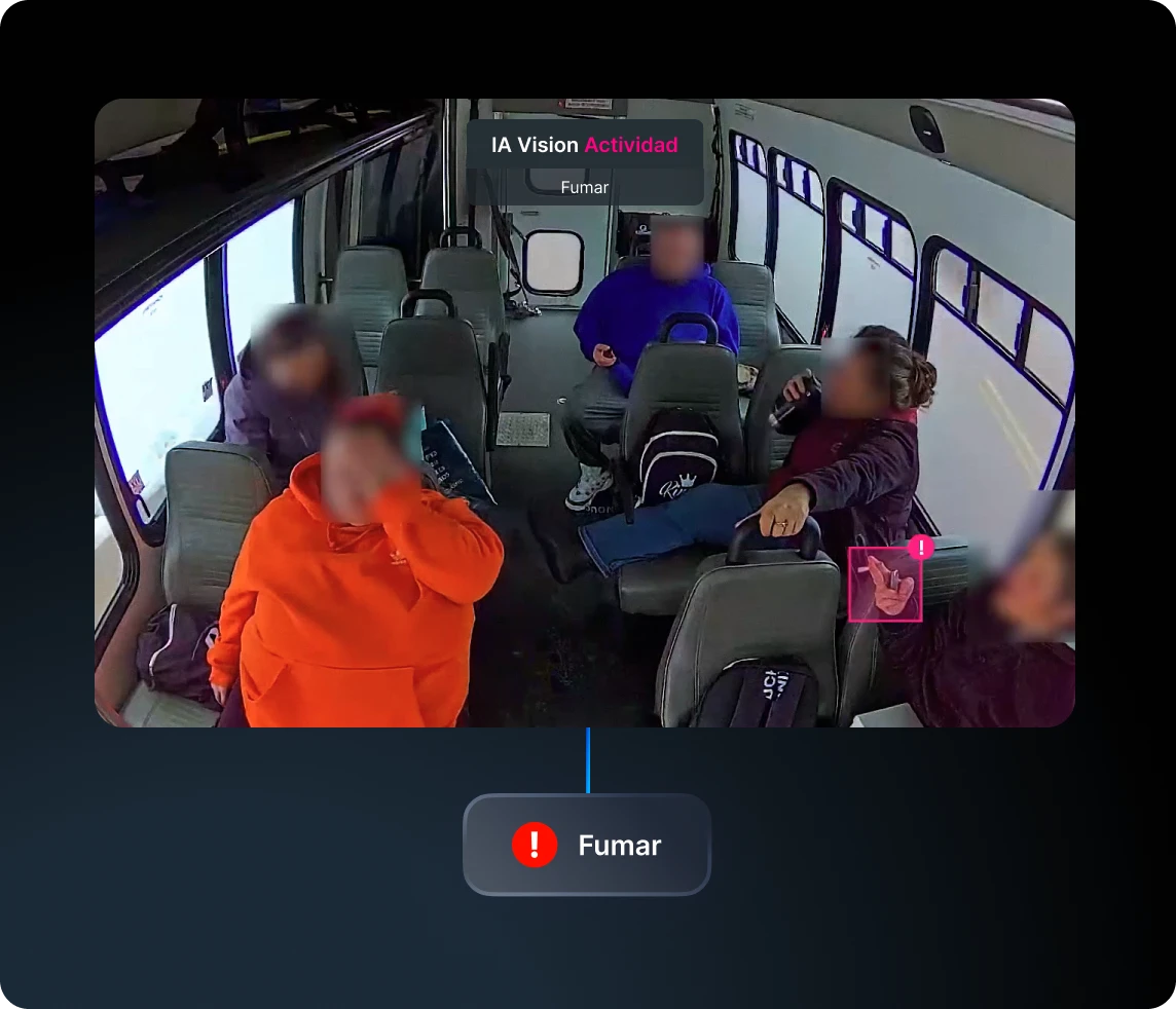 monitoreo de pasajeros