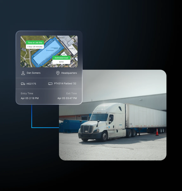 gps location tracker of fleet assets in real time
