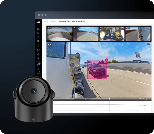 motive ai omnicam has 360 degree visibility to prevent accidents
