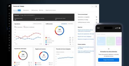 Una solución de Gestión de la Fuerza de Trabajo impulsada por IA para agilizar la calificación de operadores.
