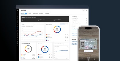 AI-powered Workforce Management streamlines vehicle records and driver qualifications.