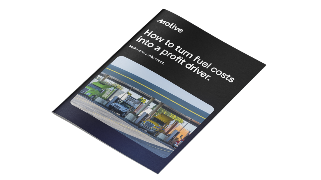 Motive 'How to turn fuel costs into a profit driver' guide