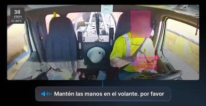 Detecta y reduce una de las distracciones al volante más comunes, con el poder de la IA.